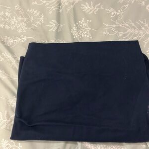 Blue Travel Blanket